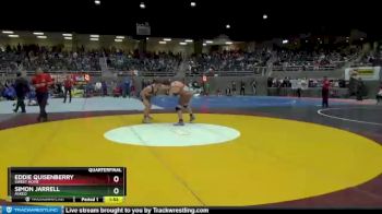 195 lbs Quarterfinal - Simon Jarrell, Askeo vs Eddie Quisenberry, Sweet Home