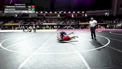 141 lbs Consi Of 16 #2 - Emmanuel Plascencia, Fresno State vs Sam Sutton, Tarleton State