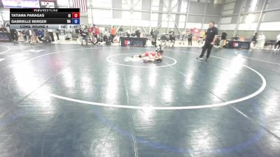U20 Women - 55 lbs Cons. Round 4 - Tatiana Paragas, HI vs Gabrielle Berger, WA
