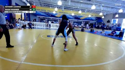 138 lbs Round 6 (8 Team) - Giovanni Lasorsa, Jayhawk WC vs Isaiah Washner, Inner Champ WC