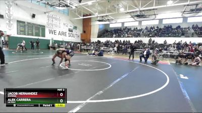 150 lbs Champ. Round 2 - Alek Carrera, LB Poly vs Jacob Hernandez, Ramona