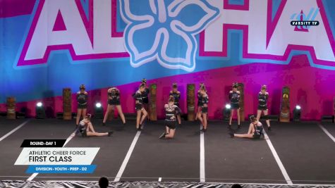 Athletic Cheer Force - First Class [2025 L1.1 Youth - PREP - D2 Day 1] 2025 Aloha Concord Showdown
