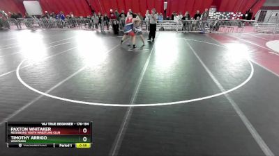 176-194 lbs Round 3 - Timothy Arrigo, Wisconsin vs Paxton Whitaker, Reedsburg Youth Wrestling Club