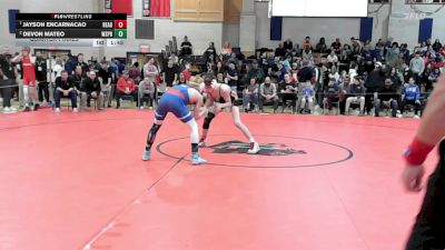 113 lbs Quarterfinal - Jayson Encarnacao, Reading vs Devon Mateo, West Springfield