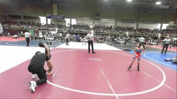 53 lbs Consi Of 4 - Jose Campos Jr, Slvwc vs Caylix Casias, Pikes Peak Warriors