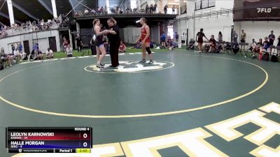 183 lbs Round 4 (6 Team) - Leolyn Karnowski, Kansas vs Halle Morgan, Ohio