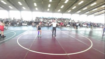 Rr Rnd 1 - Minerva Mejia, Mini Avengers vs Shyanne Salazar, Wlv Jr Wrestling