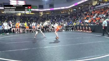 106 lbs Finals (1st & 3rd) - Teague Alesch, Algona vs Lucas Peters, West Delaware, Manchester