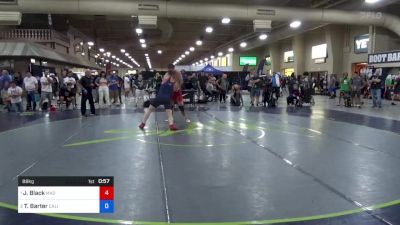 88 kg 3rd Place - Jeremy Black, Mad Cow Wrestling Club vs Travis Barter, California