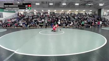 132 lbs Champ. Round 3 - Antonio Guebara, Maize WC vs Beau Underwood, Greater Heights Wrestling