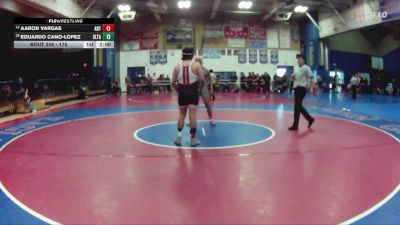 175 lbs Champ. Round 2 - Eduardo Cano-Lopez, Sultana vs Aaron Vargas, Artesia