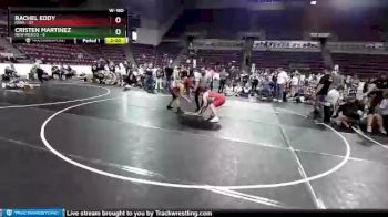 W-180 lbs Semis & 3rd Wb (16 Team) - Rachel Eddy, Iowa vs Cristen Martinez, New Mexico