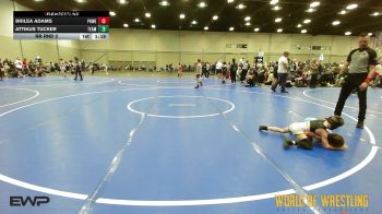 46 lbs Rr Rnd 2 - Brilea Adams, Powerhouse Elite 9U vs Attikus Tucker, Team Savage 9U