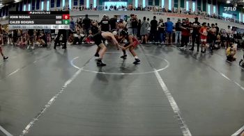 96 lbs Round 3 (6 Team) - John Rodak, Team Barracuda vs Caleb Boigris, KONG ELEM