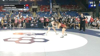 110 lbs Cons. Rd Of 32 - Keleigh Ochoa, Kansas vs Johanna Gregg, Washington