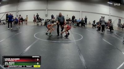 64 lbs Semis (4 Team) - Sal Rizzo, PA Alliance vs Louis Alojado, Mat Warriors