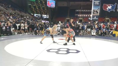 150 lbs Champ. Rd Of 128 - Luke Banas, Illinois vs Callahan Earnest, Kansas