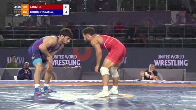 57 kgs Repechage - Darian Cruz (PUR) vs Manvel Khndzrtsyan (ARM)