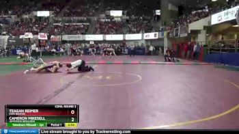 Cons. Round 2 - Teagan Reimer, Fort Benton vs Cameron Mikesell, Jefferson (Boulder)