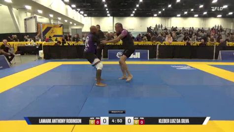 Kleber Luiz Da Silva vs LaMark Anthony Robinson 2025 World IBJJF Jiu-Jitsu No-Gi Championship