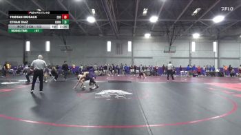 133 lbs Cons. Round 1 - Ethan Diaz, Cornell College vs Tristan Mosack, Eureka