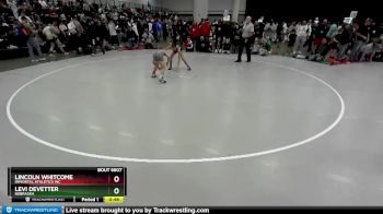 96 lbs Cons. Round 4 - Levi DeVetter, Nebraska vs Lincoln Whitcome, Immortal Athletics WC