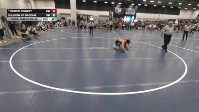 132 lbs Cons. Sub-rd Of 32 - Joseph Drewry, Wave Wrestling Club vs Sullivan VP Baccam, Ubasa Wrestling Academy
