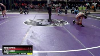 132 lbs Champ. Round 1 - Traidon Price, Pocatello vs Jackson Beck, Meridian