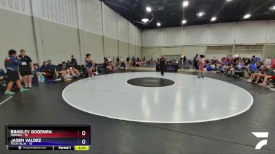 132 lbs Round 3 (6 Team) - Bradley Goodwin, Virginia vs Jaden Valdez, Texas Blue