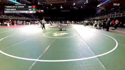 175 lbs Cons. Round 1 - Abdullah Al Azzawi, Woodcreek vs Zion Smith, Rosemont