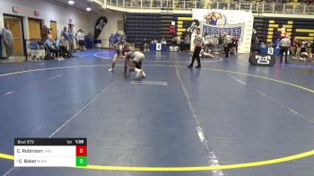 107 lbs R-16 - Chazz Robinson, Lake Highland Prep-FL vs Cam Baker, Burrell