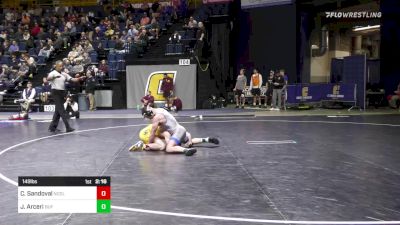 149 lbs Consi Of 4 - Chris Sandoval, Northern Colorado vs John Arceri, Buffalo