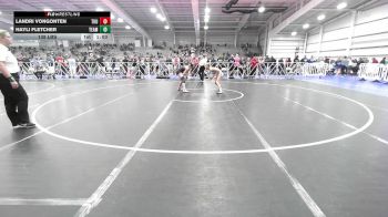 138 lbs Semifinal - Landri VonGonten, SheKong vs Hayli Fletcher, Team RJN Green