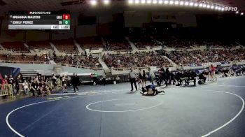 120-D2 Champ. Round 1 - Emily Perez, Snowflake High School vs Brianna Maltos, Lake Havasu High School