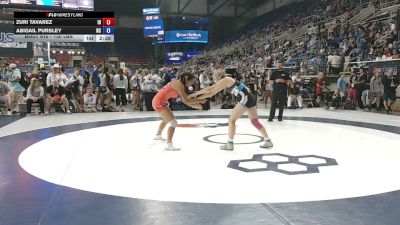 130 lbs Cons. Rd Of 64 - Zuri Tavarez, Idaho vs Abigail Pursley, North Carolina