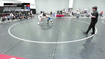 138 lbs Zakary Massaro, New York vs Daniel Mancuso Maranan, California Silver