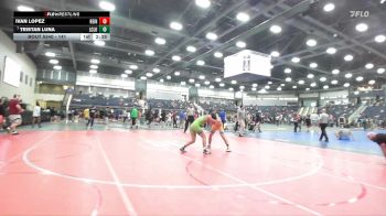 141 lbs Champ. Round 3 - Tristan Luna, Life NCWA vs Ivan Lopez, Reinhardt University (GA)