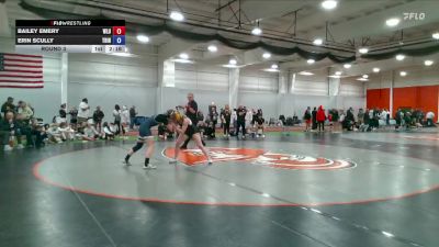 131 lbs Round 3 - Bailey Emery, West Liberty vs Erin Scully, Trine