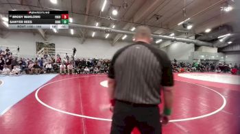 144 lbs Cons. Round 4 - Brody Makloski, Fort Collins vs Sawyer Rees, Doherty