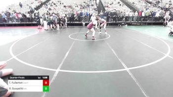 149-A lbs Quarterfinal - Tyler Fullerton, Haddon Twp vs Robert Scopelliti, Monsignor Farrell