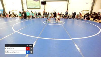 35 kg Semifinal - Hailey Mintz, Wyoming SEM vs Keira Cunningham, Misfits Girls Onyx