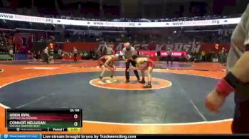 2 lbs Cons. Round 2 - Aden Byal, Chatham (Glenwood) vs Connor Nelligan, Chicago (Brother Rice)