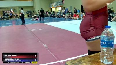 120 lbs Round 2 - Susannah Duke, Next Level Wrestling Club vs Rachel Hayes, NoWorries