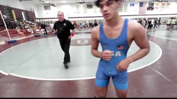 152 lbs Semifinal - Jake Wacha, Edge vs Josiah Canales, Seagull Wrestling Club