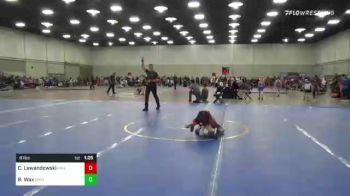 61 lbs Quarterfinal - Colin Lewandowski, Pikes Peak Warriors vs Rylen Wax, Ohio Crazy Goats