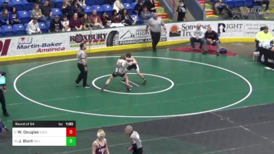 124 lbs Round Of 64 - Wyatt Douglas, Saegertown vs Jarrod Blunt, Salisbury