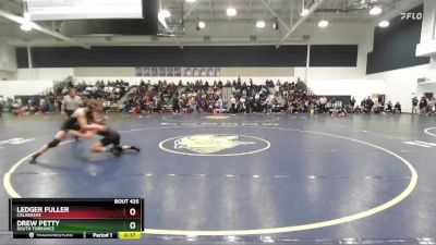 132 lbs Cons. Round 2 - Drew Petty, South Torrance vs Ledger Fuller, Calabasas