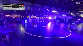 45-45 A Round 2 - Dawson Davis, Aviator Wrestling Academy vs Emma Goering, RWC - Roy Wrestling Club