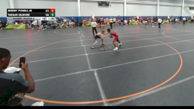 126 lbs Champ. Round 2 - Taegan Gilmore, Unattached vs Jeremy Powell Jr, Beat The Streets-Chicago