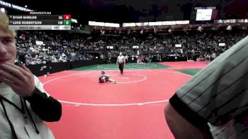 60 lbs Cons. Round 2 - Luke Robertson, FOWCA vs Syair Shields, SHLA